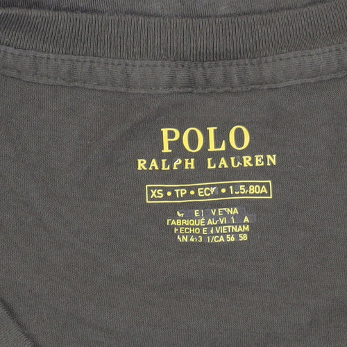 Ralph Lauren Women’s Green V-Neck T-Shirt XS