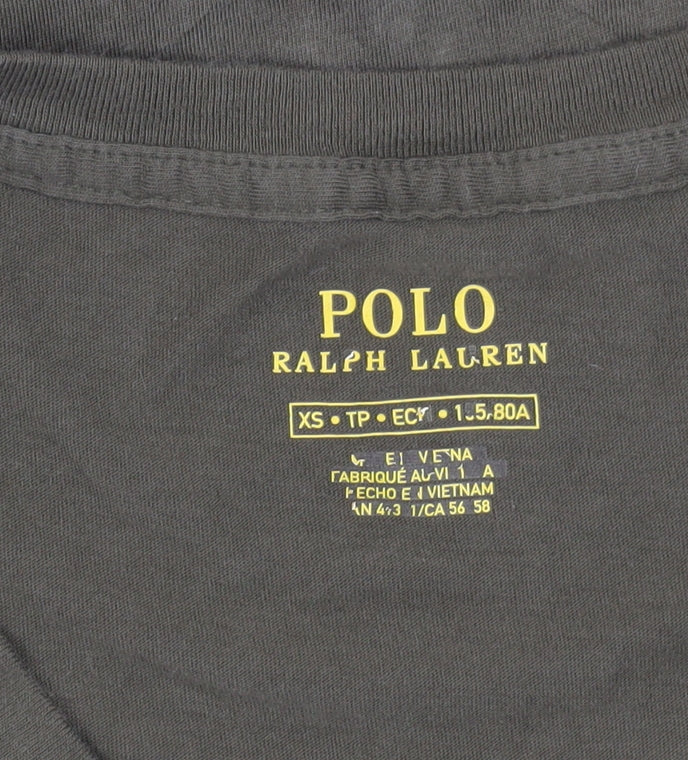 Ralph Lauren Women’s Green V-Neck T-Shirt XS