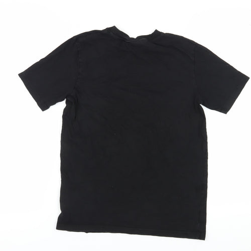 Fila Women's Black Cotton T-Shirt S