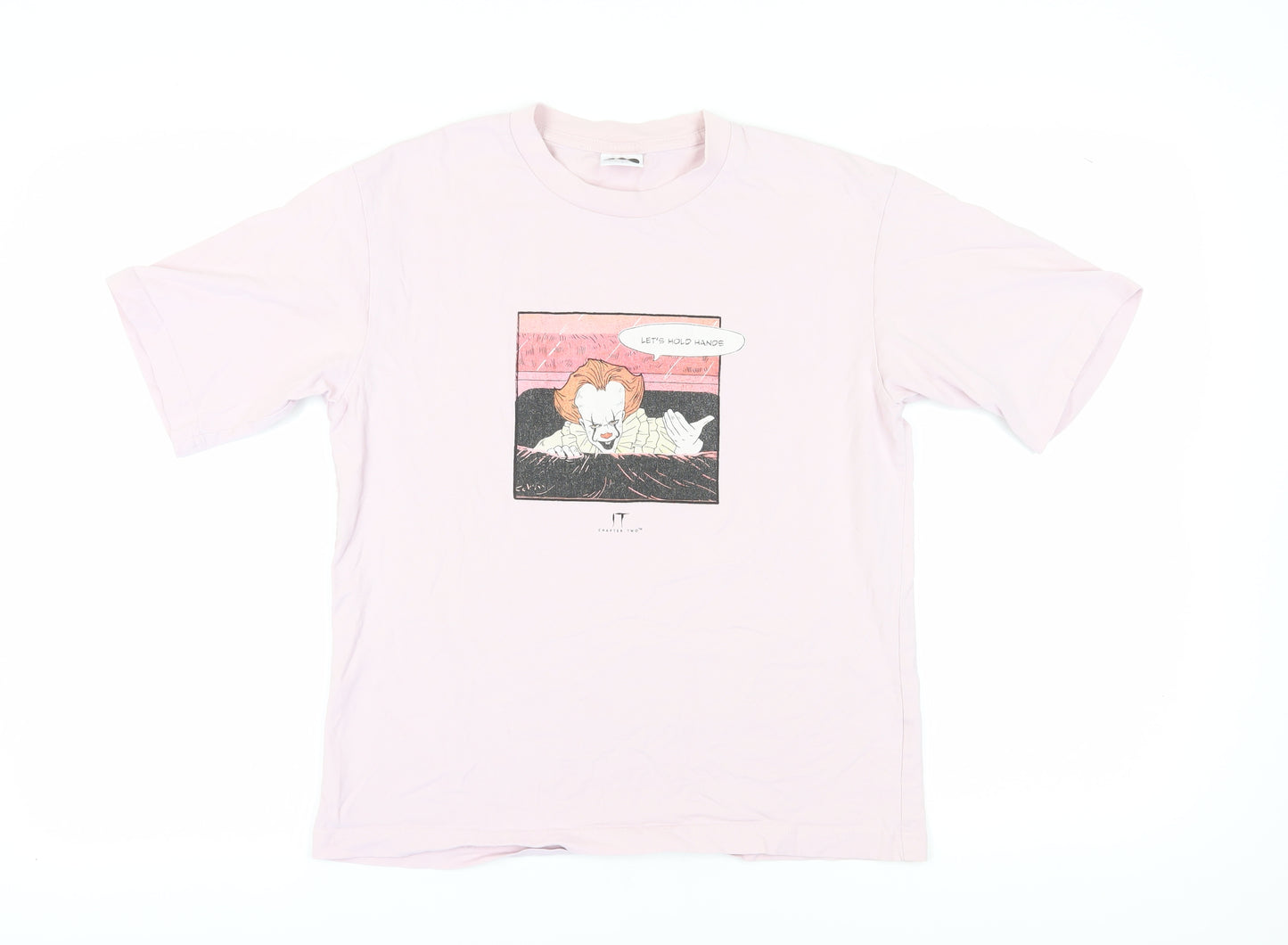 Penny Wise IT Chapter 2 Pink Cotton T-Shirt Size S