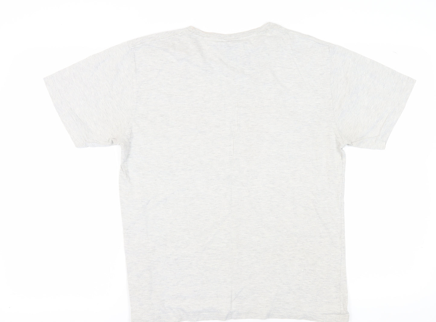 Saltrock Men's Beige Graphic T-Shirt Large