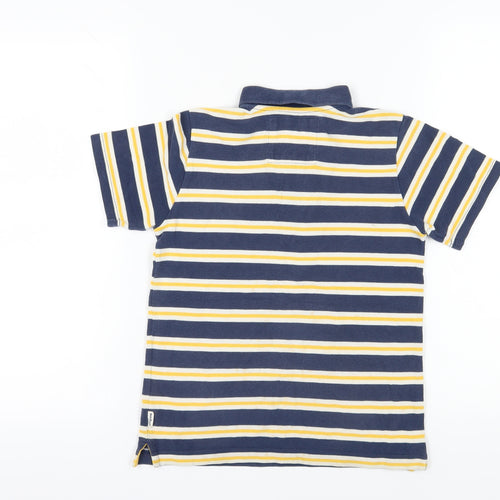 OshKosh Boys Blue Striped Polo Shirt 8 Years - New
