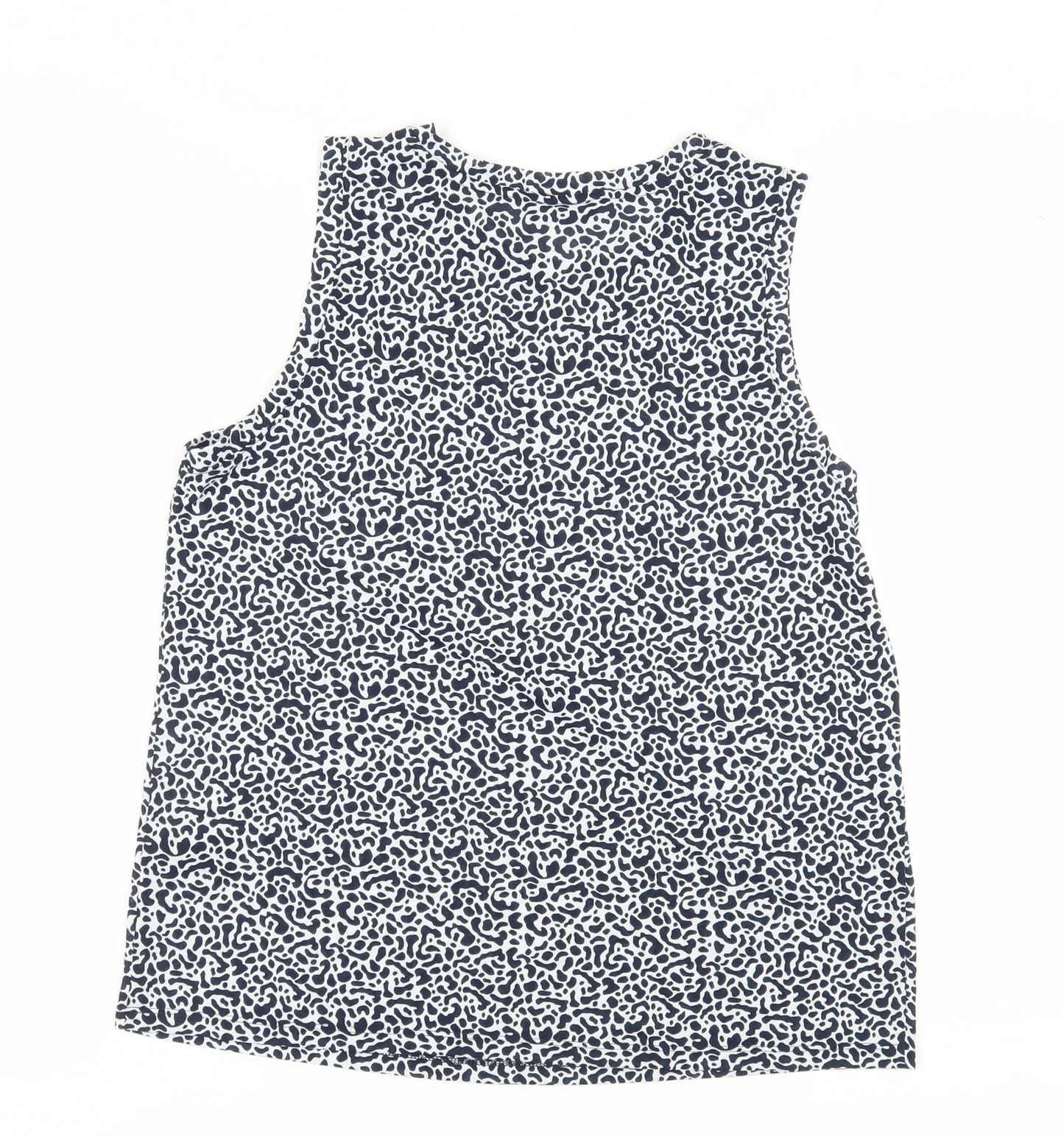 Marks and Spencer Women's Blue Animal Print Tank Top