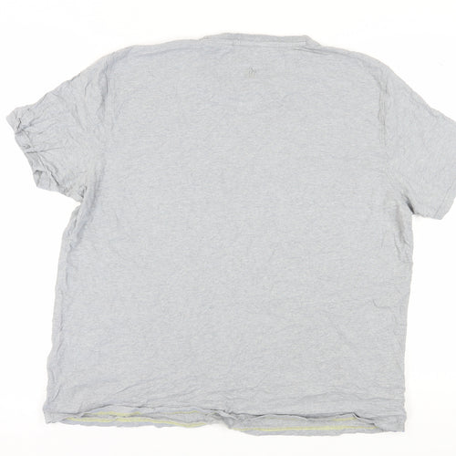 Fat Face Men's Grey 2XL Beach Graphic T-Shirt