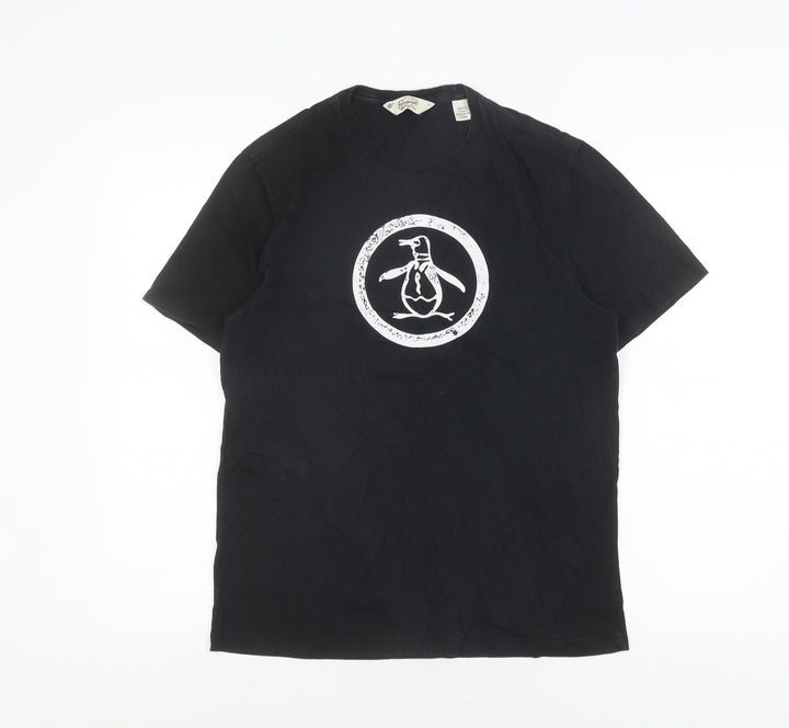 Original Penguin Men's Black Small Graphic T-Shirt