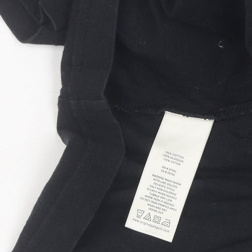 Original Penguin Men's Black Small Graphic T-Shirt