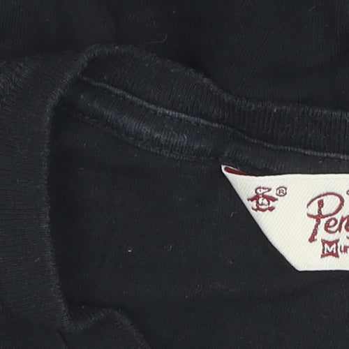 Original Penguin Men's Black Small Graphic T-Shirt