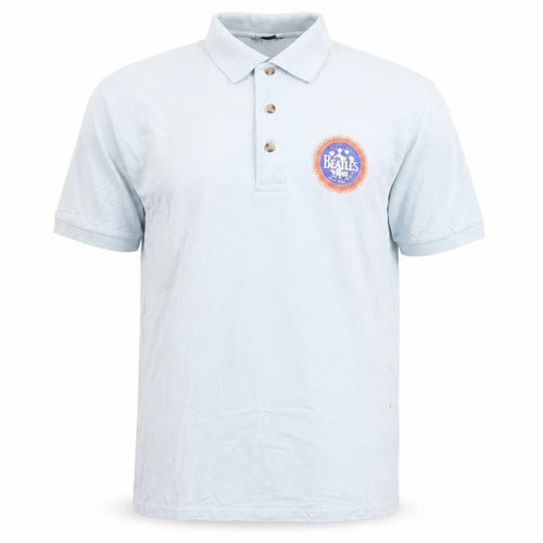 Hanes Men's Blue M Graphic Print Polo Shirt