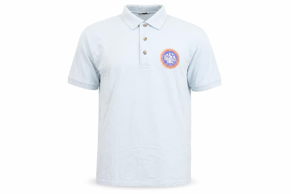 Hanes Men's Blue M Graphic Print Polo Shirt