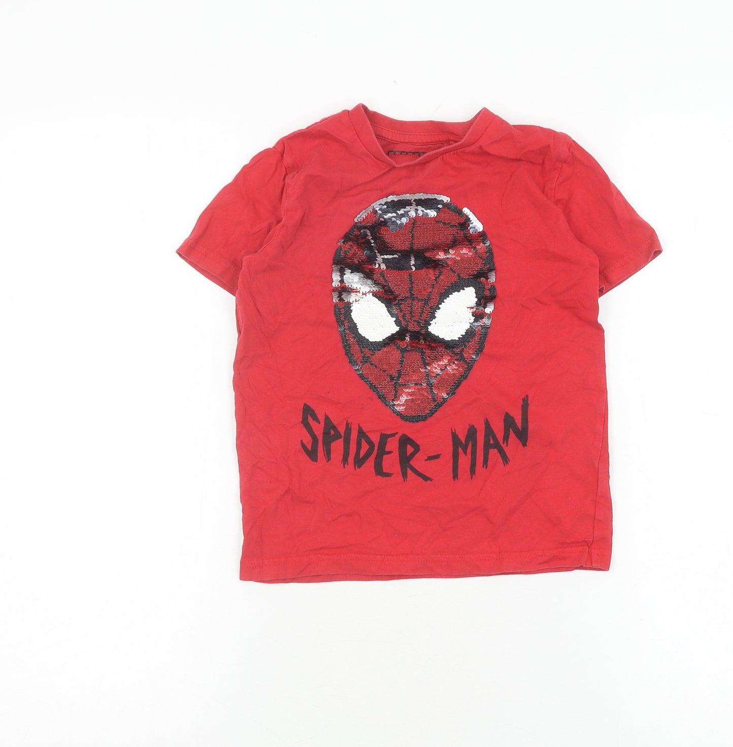 Next Boys Red Spider-Man T-Shirt, 6 Years, Marvel Graphic
