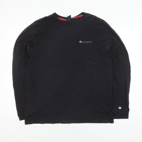 Champion Men's Black XL Pullover Sweatshirt