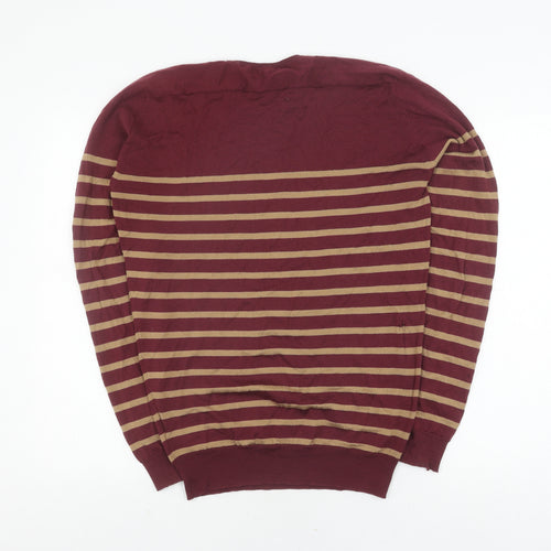 John Smedley Men's Medium Multicoloured Pullover