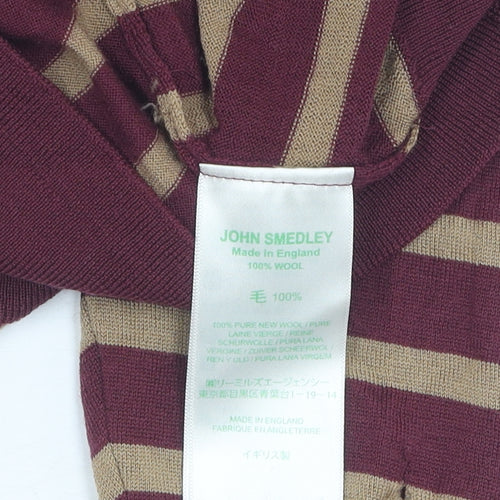 John Smedley Men's Medium Multicoloured Pullover