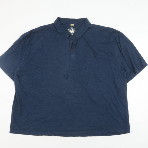 Joe Browns Blue 3XL Men's Short Sleeve Polo