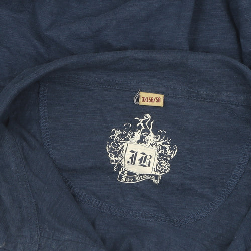Joe Browns Blue 3XL Men's Short Sleeve Polo