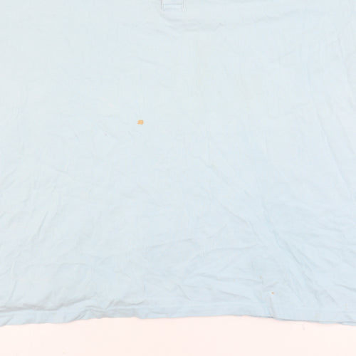 Voi Jeans Co Men's Light Blue 7XL Polo Shirt