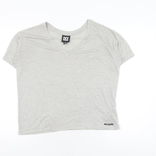 Ivy Park Women’s Grey XS V-Neck T-Shirt