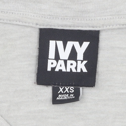 Ivy Park Women’s Grey XS V-Neck T-Shirt