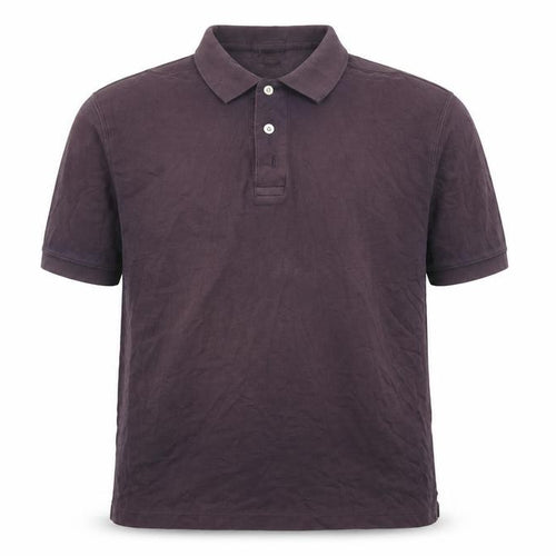 Lands' End Men's Black M Polo Shirt - Cotton, Casual