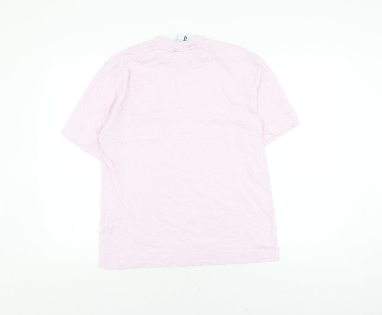 Collusion Unisex Pink XS Crew Neck T-Shirt