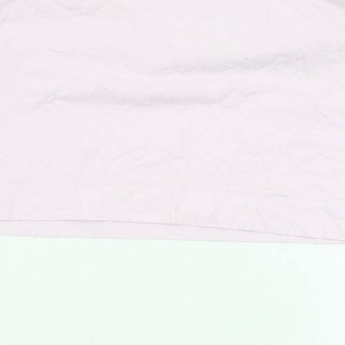 Collusion Unisex Pink XS Crew Neck T-Shirt