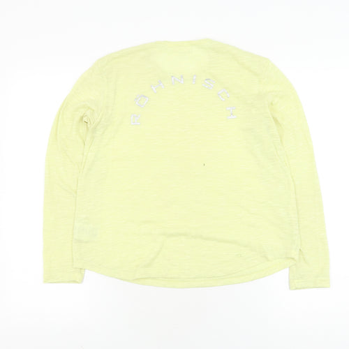 Röhnisch Women's Yellow Long Sleeve Activewear Top Medium