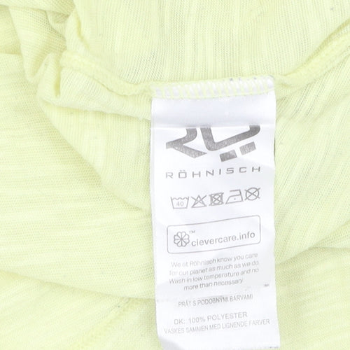 Röhnisch Women's Yellow Long Sleeve Activewear Top Medium