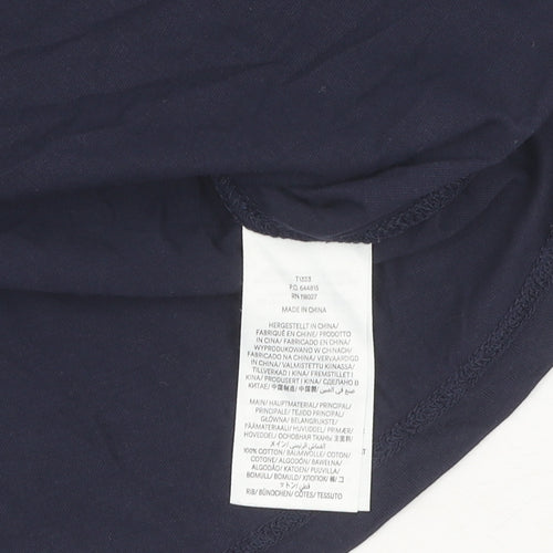 Boden Women's Blue Crew Neck T-Shirt M Basic Casual