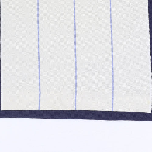 Lacoste Men's Blue Striped Cotton Polo, Size L