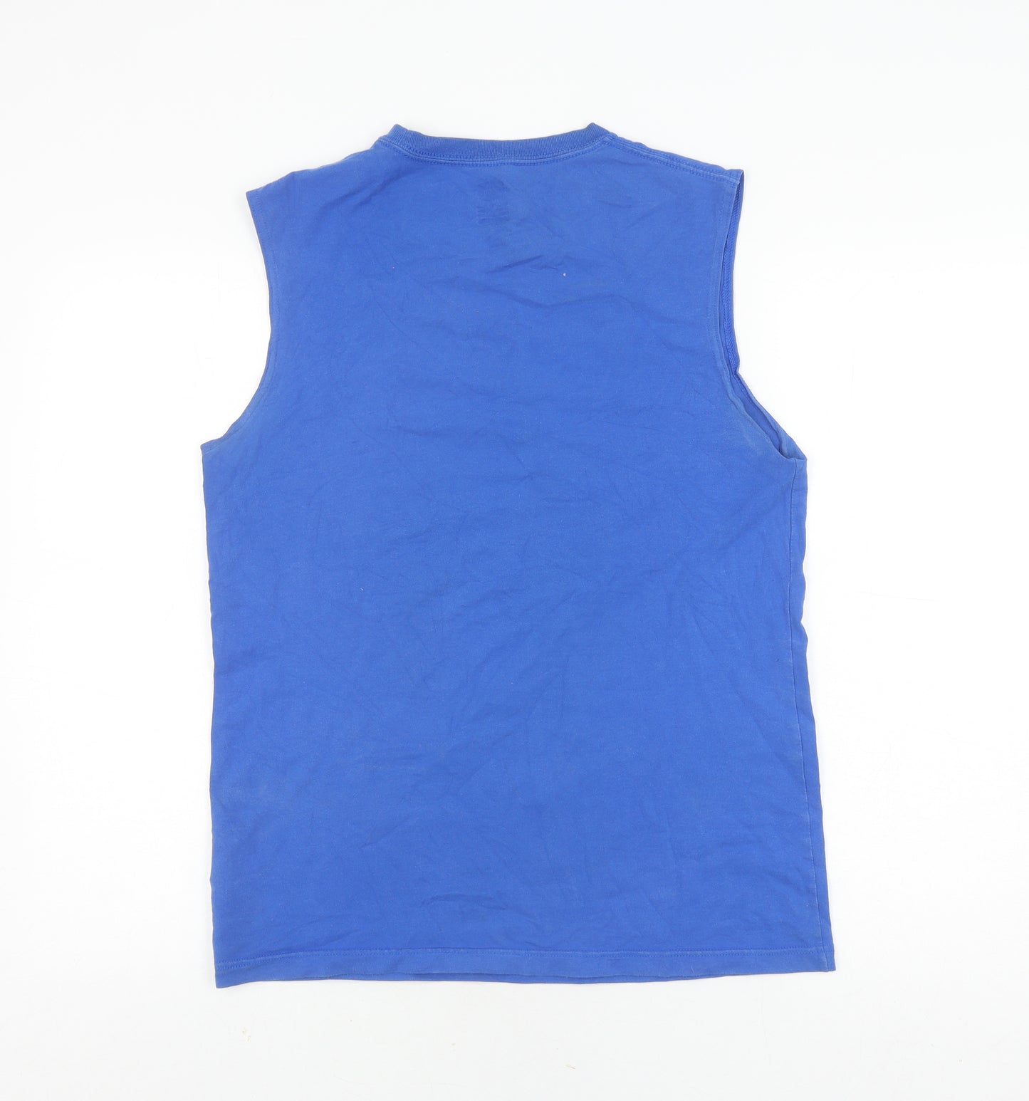 Nike Men's Blue Sleeveless Athletic T-Shirt M