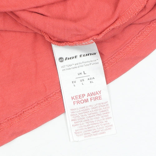 Hot Tuna Men's Red Graphic Surf T-Shirt - Large