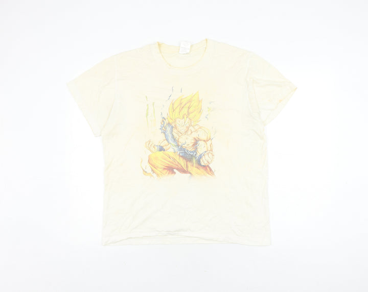 Stedman White Anime Character T-Shirt, M, Unisex