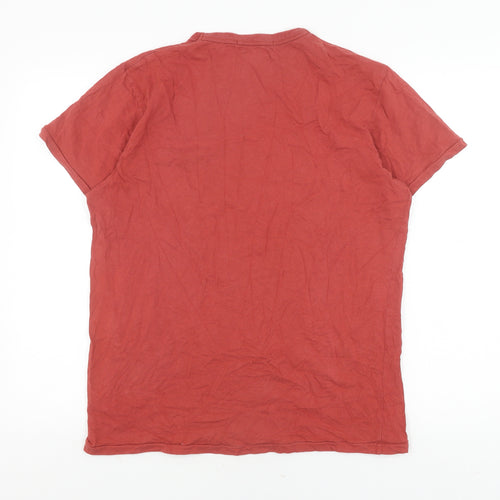 Jack & Jones Vintage Red Men's XL Logo T-Shirt