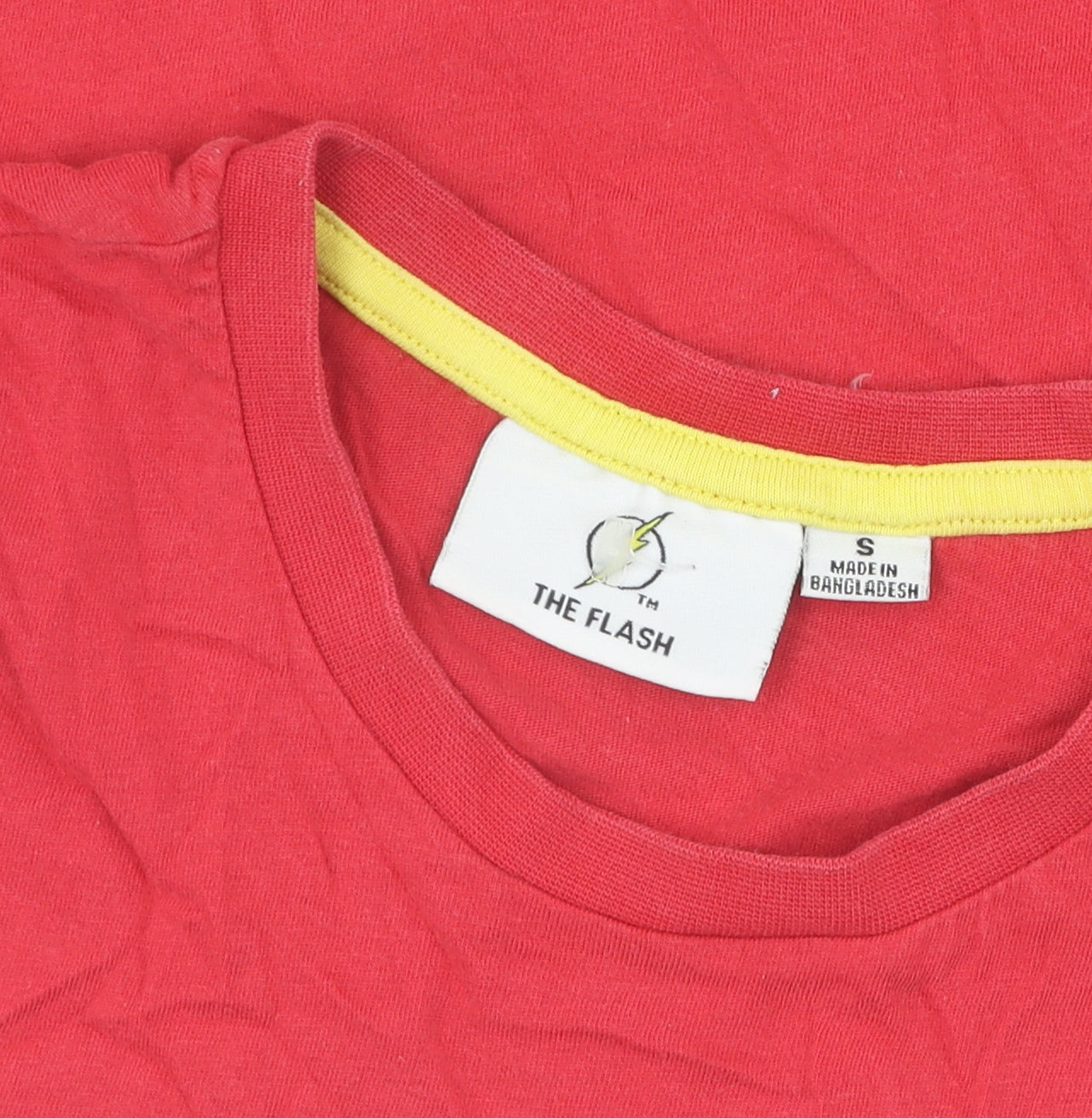 Primark Men's Red Flash Graphic T-Shirt S