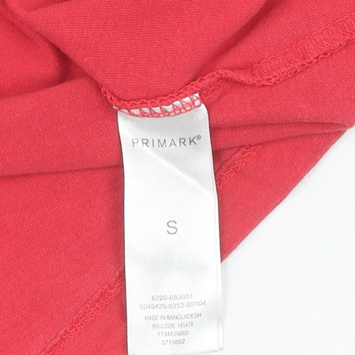 Primark Men's Red Flash Graphic T-Shirt S