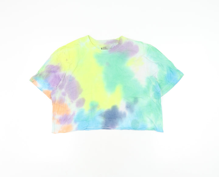 Jockey Multicoloured Crew Neck Unisex T-Shirt L