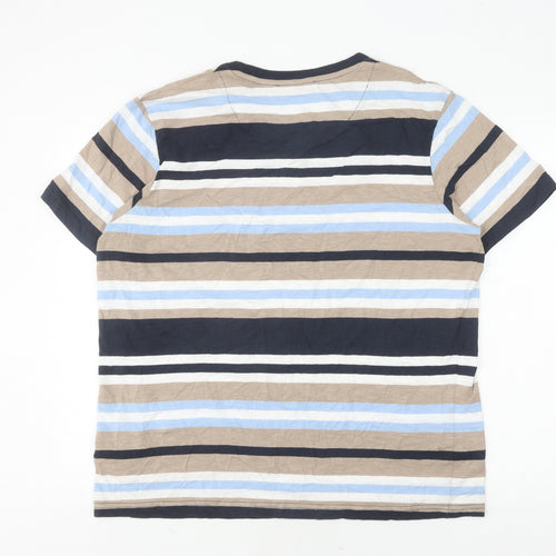 By Garment Makers Men's XL Stripe T-Shirt