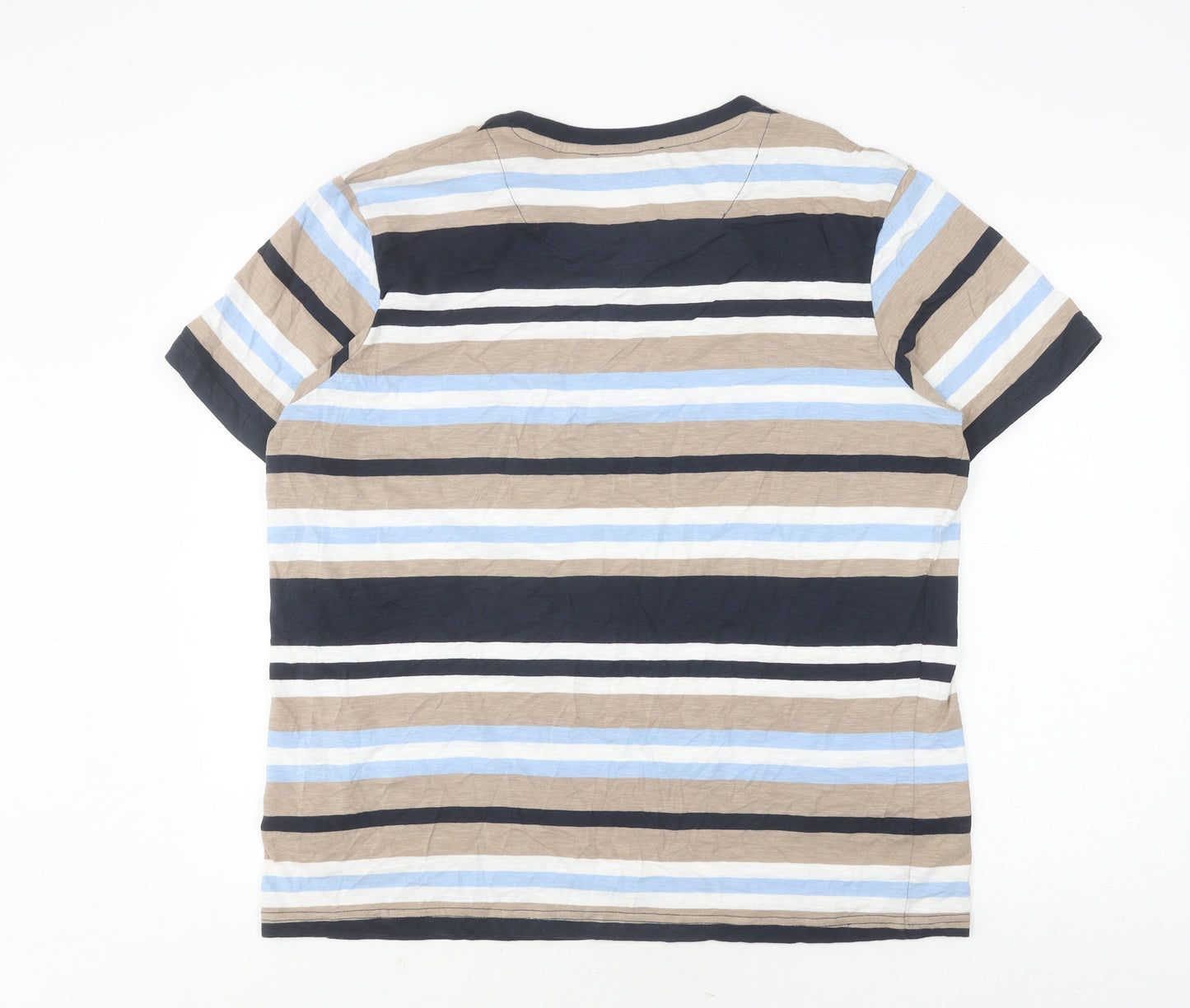 By Garment Makers Men's XL Stripe T-Shirt