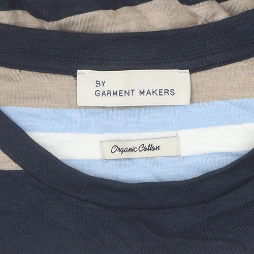 By Garment Makers Men's XL Stripe T-Shirt