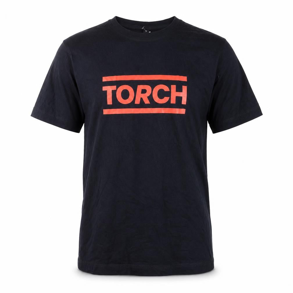 Continental Men's Black Graphic Print Cotton T-Shirt, S