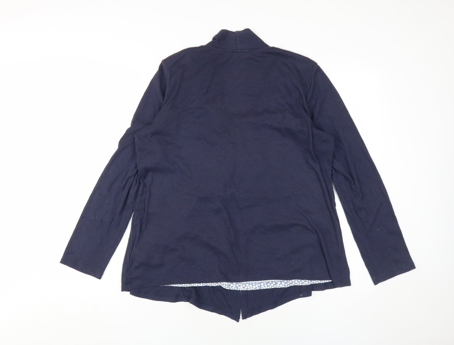 Marks and Spencer Women's Blue Long Sleeve Top Size 14