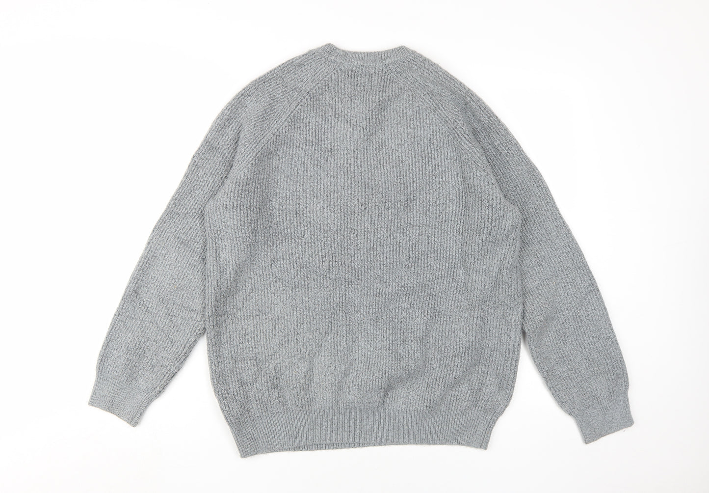 Marks and Spencer Men's Grey XL Supersoft Jumper