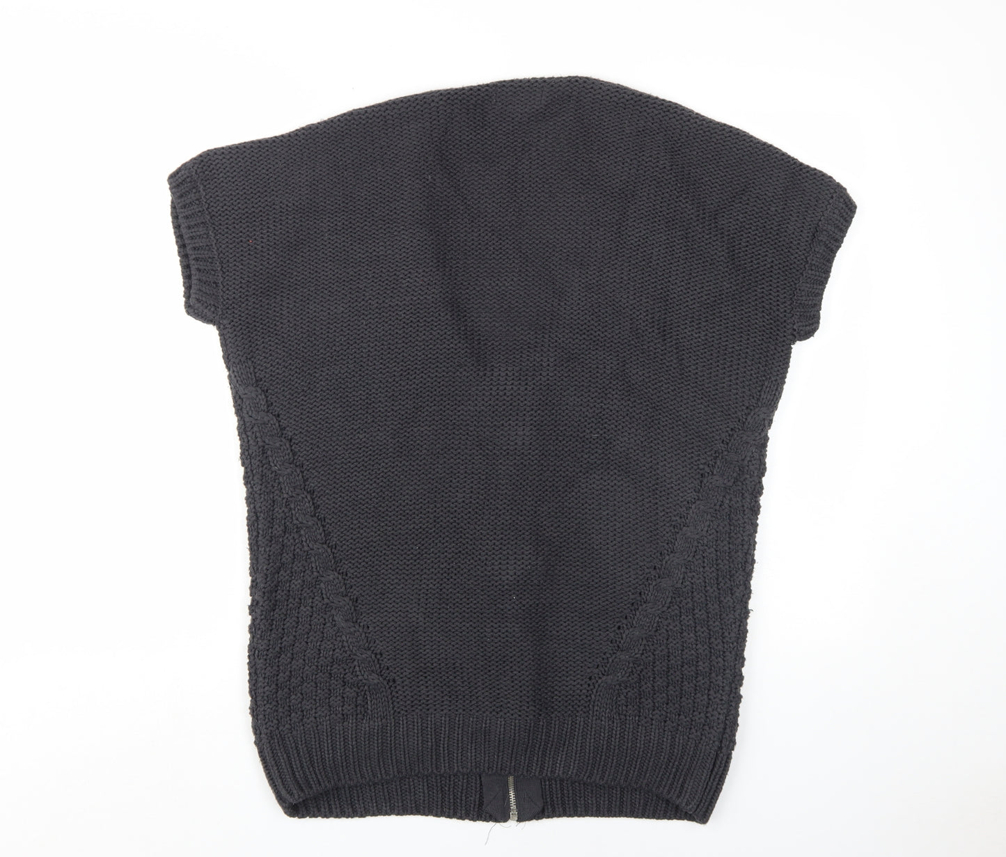 Marks and Spencer Women's Black Zip Cardigan Size 10