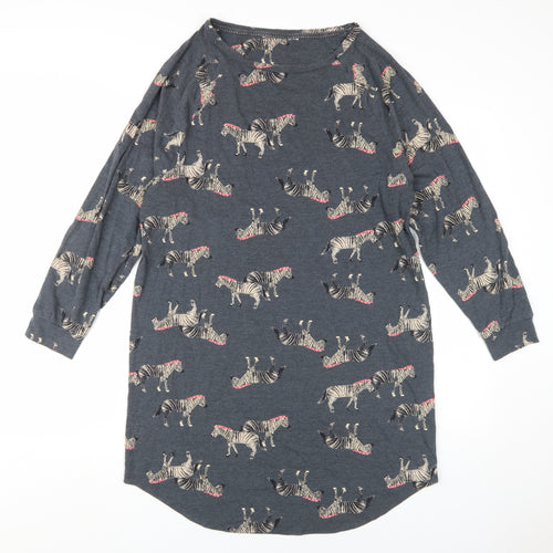 Marks and Spencer Grey Zebra Nightshirt Women’s Size 10