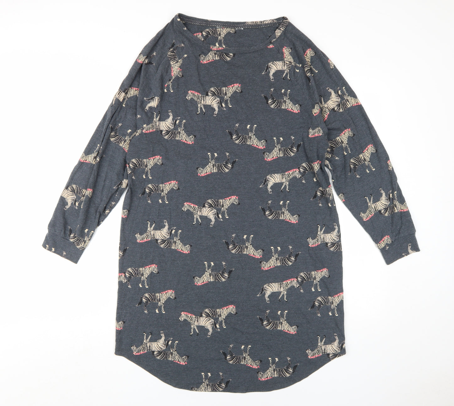 Marks and Spencer Grey Zebra Nightshirt Women’s Size 10