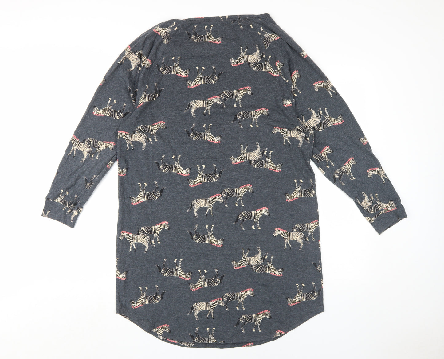 Marks and Spencer Grey Zebra Nightshirt Women’s Size 10
