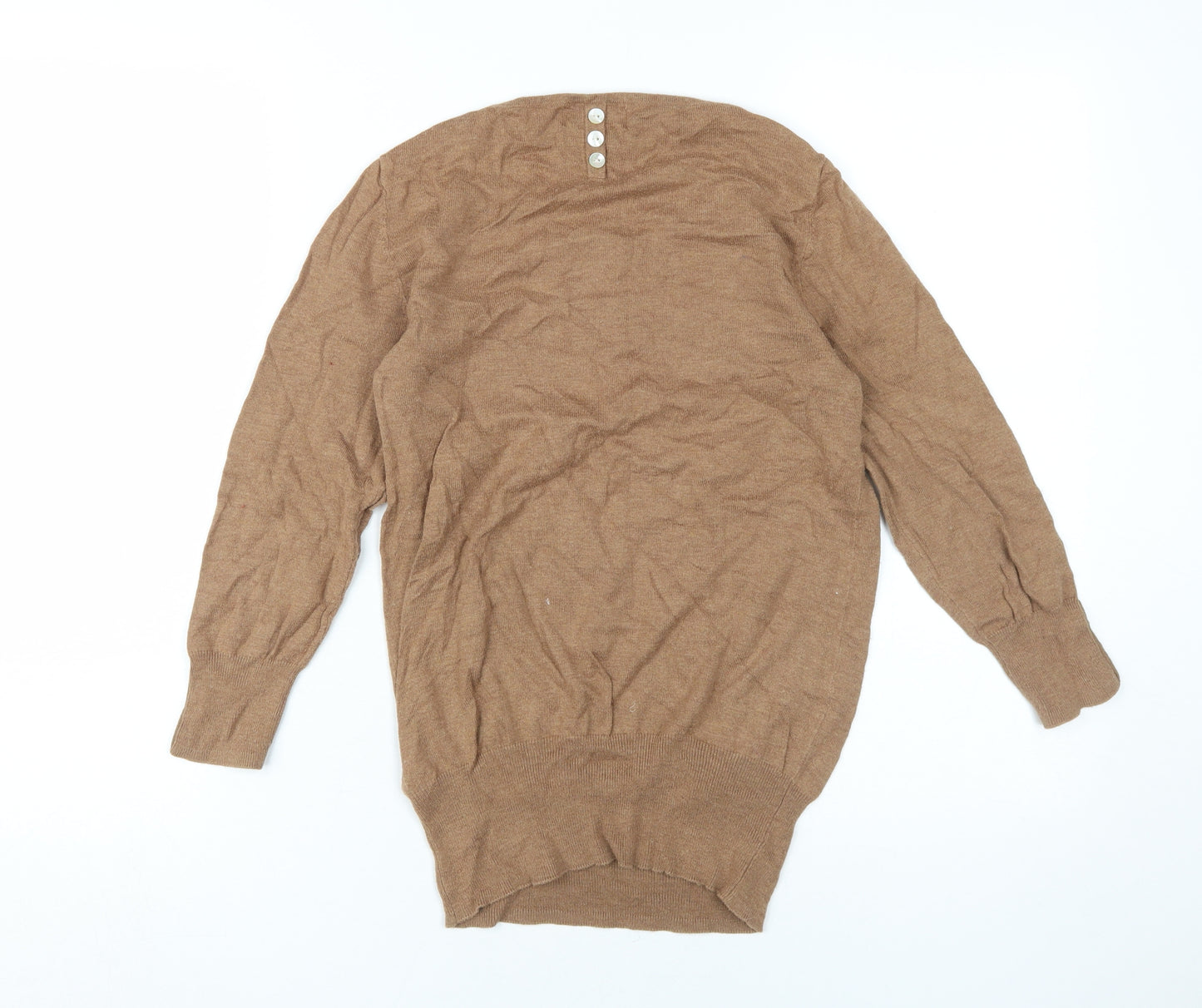 Next Women's Brown Pullover Jumper, Size 8