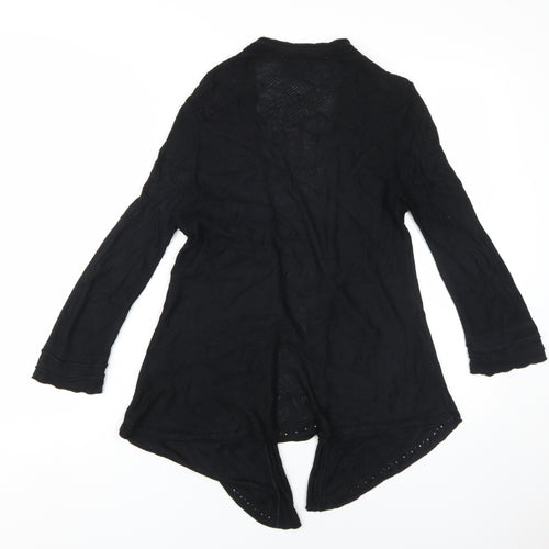 Marks and Spencer Women’s Black Open-Knit Cardigan S
