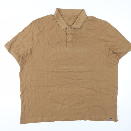 Marks and Spencer Men's Brown 3XL Polo Shirt