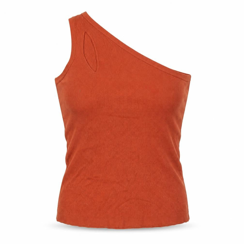 La Redoute Women’s Orange One Shoulder Camisole Tank L